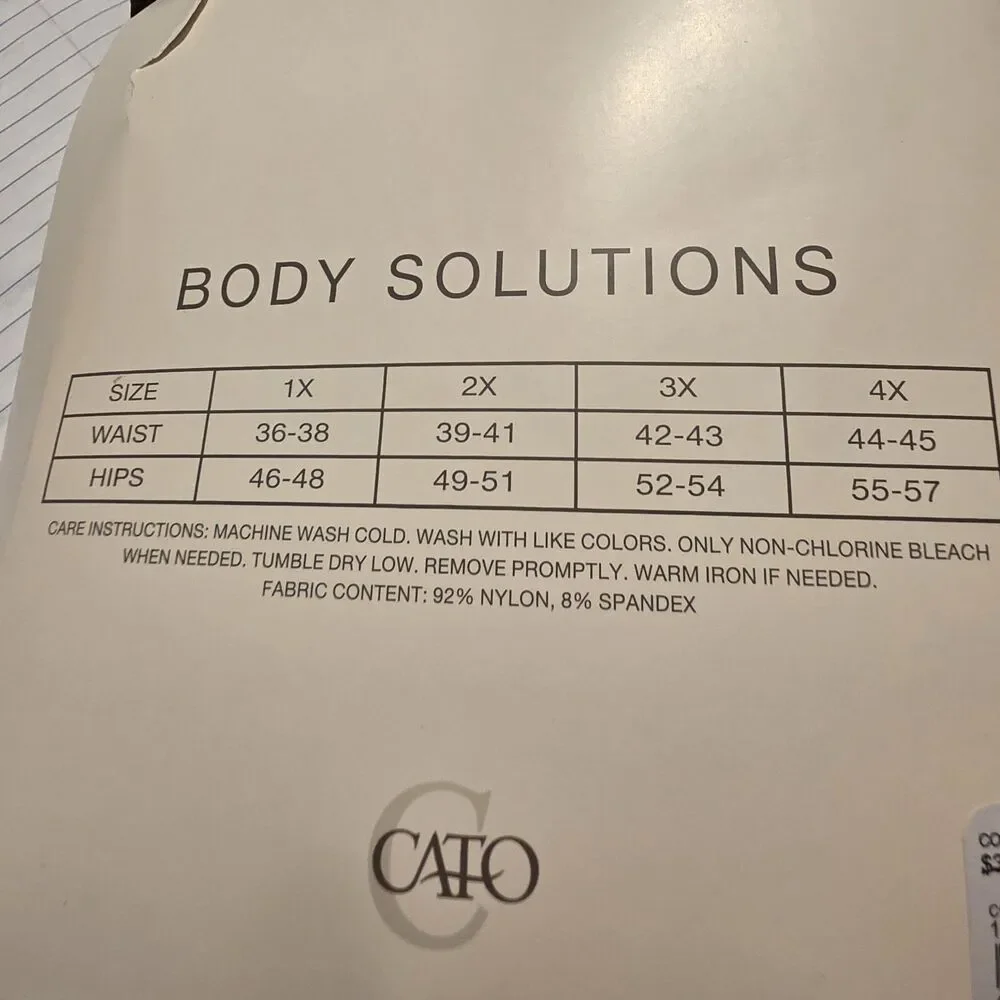 Cato The Perfect Legging Size 3X Brown